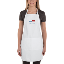 America Tower Pattern Embroidered Apron by Design Express