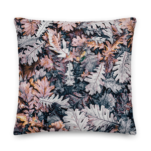 22×22 Dried Leaf Premium Pillow by Design Express