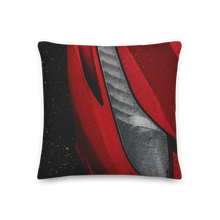 Red Automotive Square Premium Pillow by Design Express