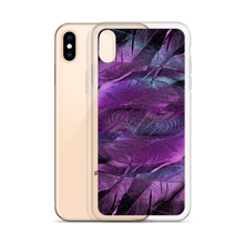 Purple Feathers iPhone Case by Design Express