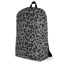 Grey Leopard Print Backpack by Design Express