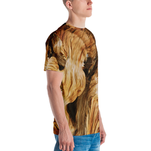 Wood Men's T-shirt by Design Express