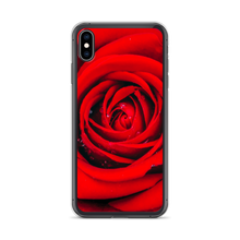 iPhone XS Max Fresh Red Rose iPhone Case by Design Express