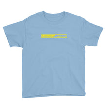 Light Blue / XS I Reached lLevel 13 Loading Youth Short Sleeve T-Shirt by Design Express