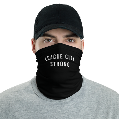 Default Title League City Strong Neck Gaiter Masks by Design Express