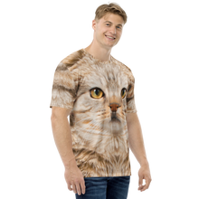 Scottish Fold Cat "Hazel" Men's T-shirt by Design Express
