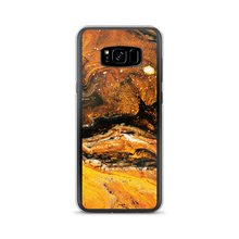 Samsung Galaxy S8+ Yellow Orange Abstract Samsung Case by Design Express