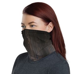 Black Wood Neck Gaiter Masks by Design Express