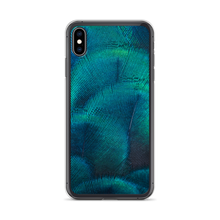 iPhone XS Max Green Blue Peacock iPhone Case by Design Express