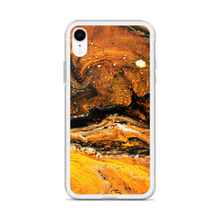 Yellow Orange Abstract iPhone Case by Design Express