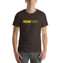Brown / S I Reached Level 13 Loading Short-Sleeve Unisex T-Shirt by Design Express