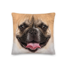 18×18 French Bulldog Premium Pillow by Design Express
