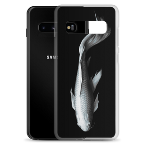 White Koi Fish Samsung Case by Design Express