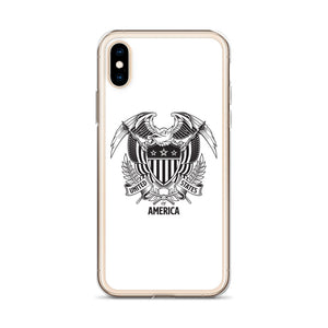 United States Of America Eagle Illustration iPhone Case iPhone Cases by Design Express