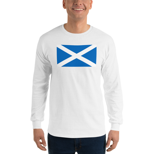 White / S Scotland Flag 