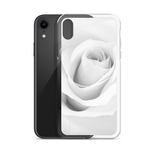 White Rose iPhone Case by Design Express