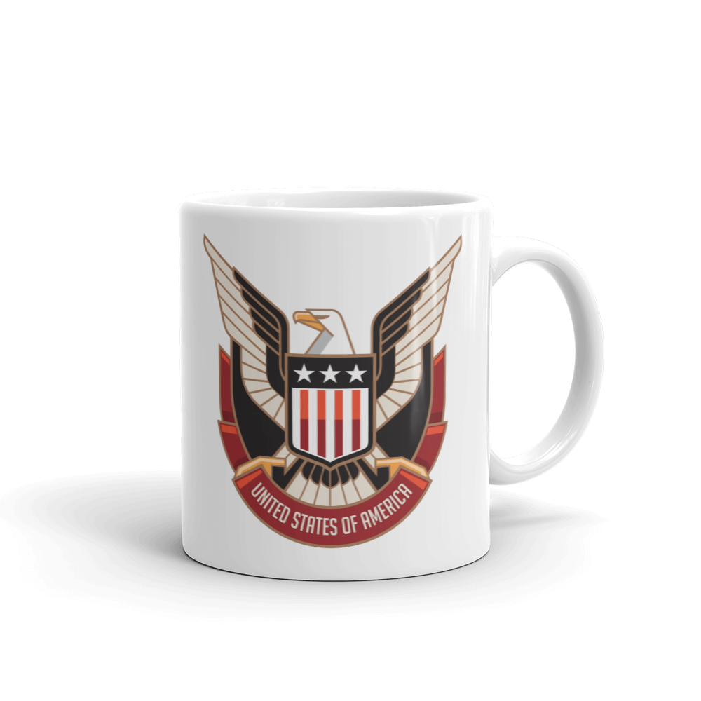 Default Title Eagle USA Mug by Design Express
