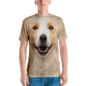 XS Border Collie 02 "All Over Animal" Men's T-shirt All Over T-Shirts by Design Express