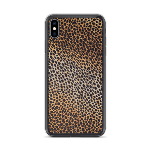 iPhone XS Max Leopard Brown Pattern iPhone Case by Design Express