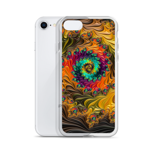 Multicolor Fractal iPhone Case by Design Express