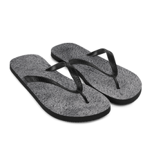 Soft Grey Fur Flip-Flops by Design Express