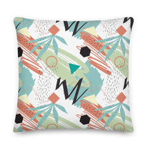 22×22 Mix Geometrical Pattern 03 Premium Pillow by Design Express