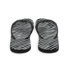 Zebra Print Flip-Flops by Design Express