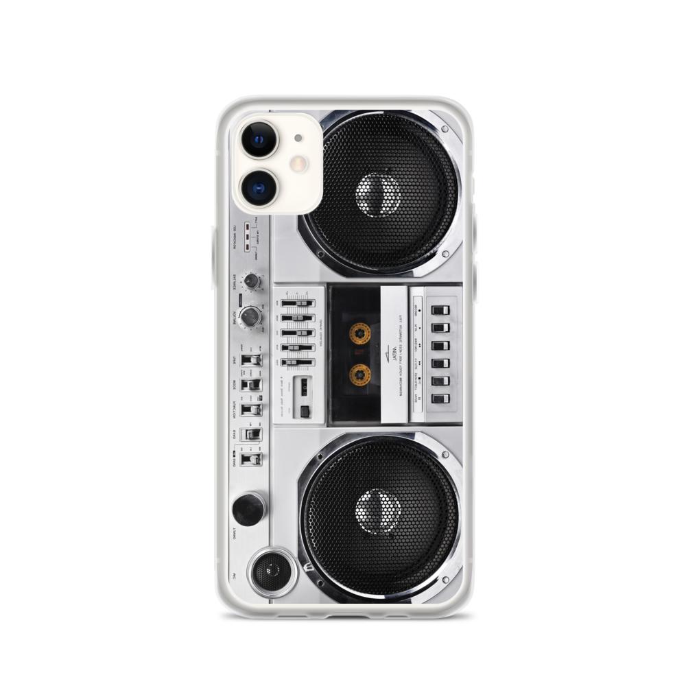 iPhone 11 Boom Box 80s iPhone Case by Design Express