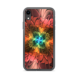 iPhone XR Abstract Flower 03 iPhone Case by Design Express