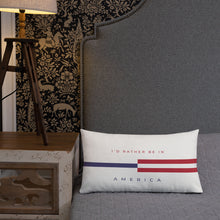 America "Tommy" Rectangular Premium Pillow by Design Express