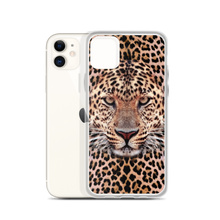 Leopard Face iPhone Case by Design Express