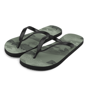 S Army Green Catfish Flip-Flops by Design Express