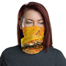 Default Title Yellow Orange Abstract Neck Gaiter Masks by Design Express