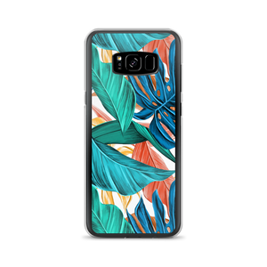 Samsung Galaxy S8+ Tropical Leaf Samsung Case by Design Express