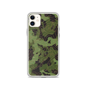 iPhone 11 Green Camoline iPhone Case by Design Express