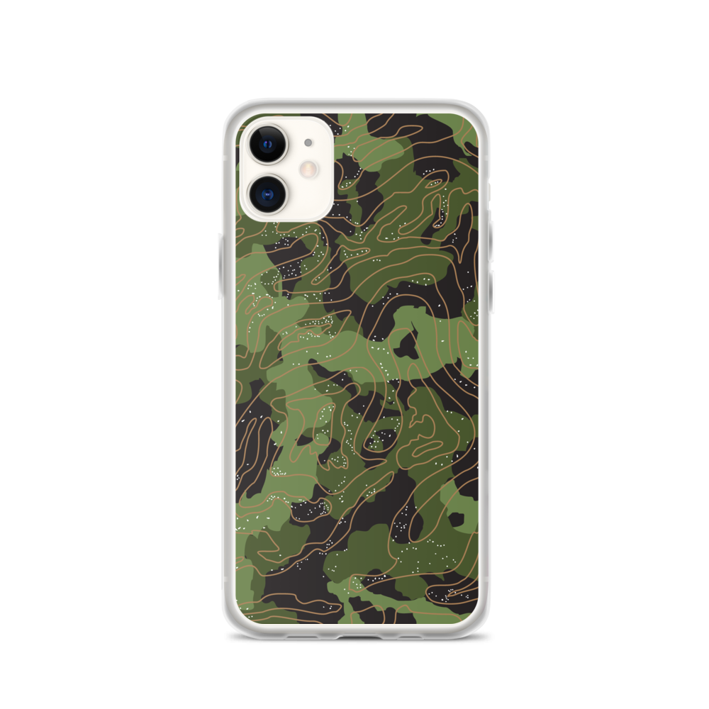 iPhone 11 Green Camoline iPhone Case by Design Express