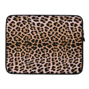 15 in Leopard "All Over Animal" 2 Laptop Sleeve by Design Express