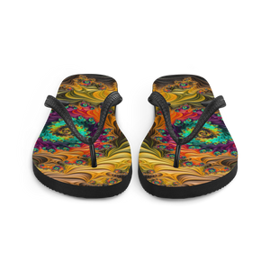 Multicolor Fractal Flip-Flops by Design Express