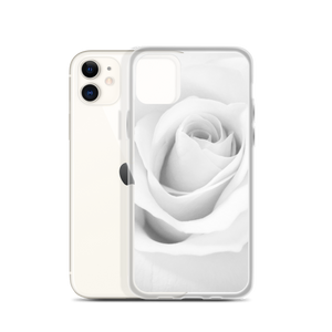 White Rose iPhone Case by Design Express