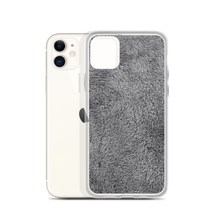 Soft Grey Fur Print iPhone Case by Design Express