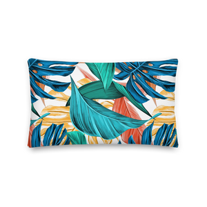 Tropical Leaf Premium Pillow by Design Express