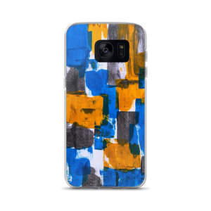 Samsung Galaxy S7 Bluerange Abstract Painting Samsung Case by Design Express