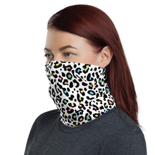 Color Leopard Print Neck Gaiter Masks by Design Express