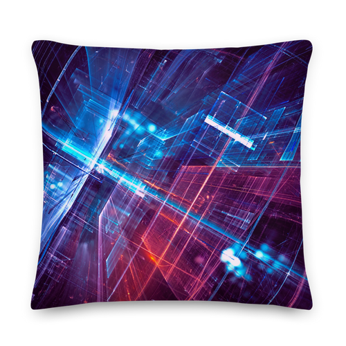 22×22 Digital Perspective Premium Pillow by Design Express
