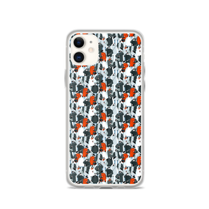 iPhone 11 Mask Society Illustration iPhone Case by Design Express