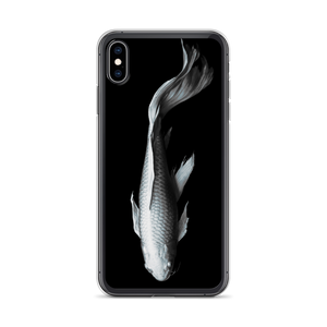 iPhone XS Max White Koi Fish iPhone Case by Design Express