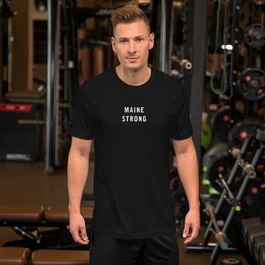 Maine Strong Unisex T-Shirt T-Shirts by Design Express