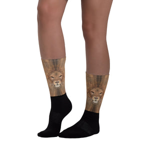 Lion "All Over Animal" Socks by Design Express
