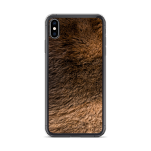 iPhone XS Max Bison Fur Print iPhone Case by Design Express
