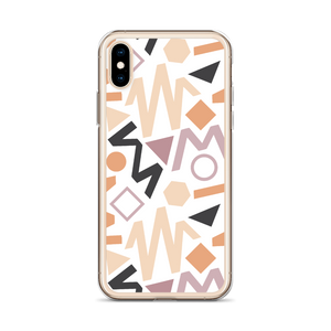 Soft Geometrical Pattern iPhone Case by Design Express